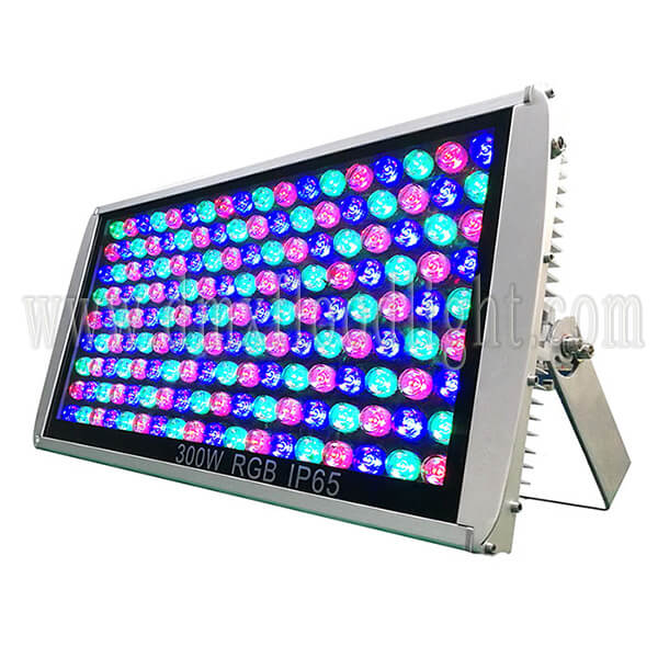 300 watt rgb rgbw dmx led flood light