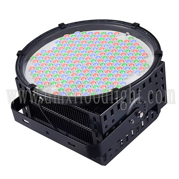 500w rgb rgbw dmx512 led flood light