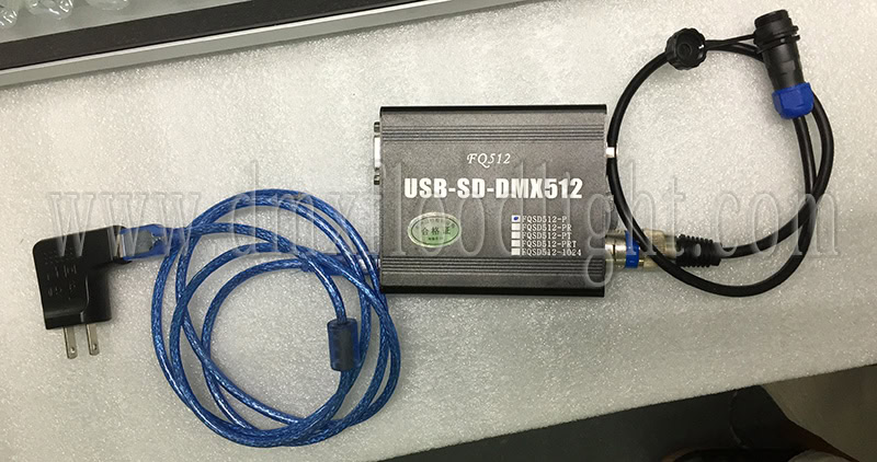 dmx controller for rgb flood light