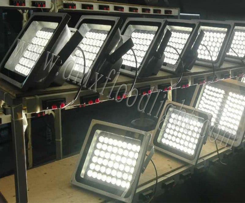 dmx rgb flood light factory